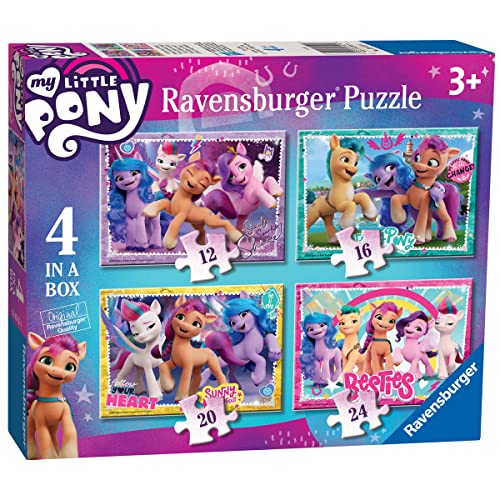 Ravensburger My Little Pony The Movie 5.1 cm Box (12, 16, 20, 24 Teile) Puzzle für Kinder ab 3 Jahren von Ravensburger