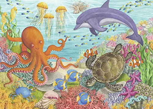 Ravensburger Ocean Friends Puzzle für Kinder ab 3 Jahren, 35 Teile, pädagogisches Kleinkindspielzeug und -Spiele Ravensburger Ocean Friends Puzzle für Kinder ab 3 Jahren, 35 Teile, pädagogisches Kleinkindspielzeug und -Spiele von Ravensburger