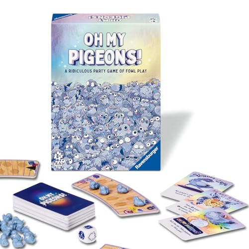 Ravensburger Oh My Pigeons! Lustiges Familien-Partyspiel ab 8 Jahren von Ravensburger