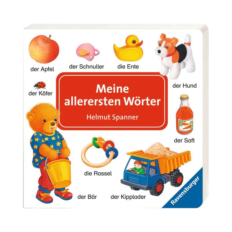 Ravensburger Pappbilderbuch Meine allerersten Wörter von Ravensburger