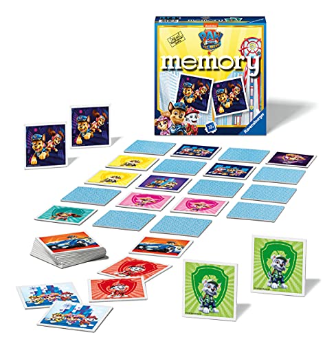 Ravensburger Paw Patrol The Movie Mini-Memory-Spiel, für Kinder ab 3 Jahren von Ravensburger