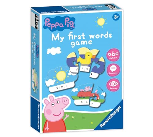 Ravensburger Peppa Pig Lernspiele für Kinder ab 4 Jahren – ideal für frühes Lernen, Alphabet, Lesen und Rechtschreibung von Ravensburger