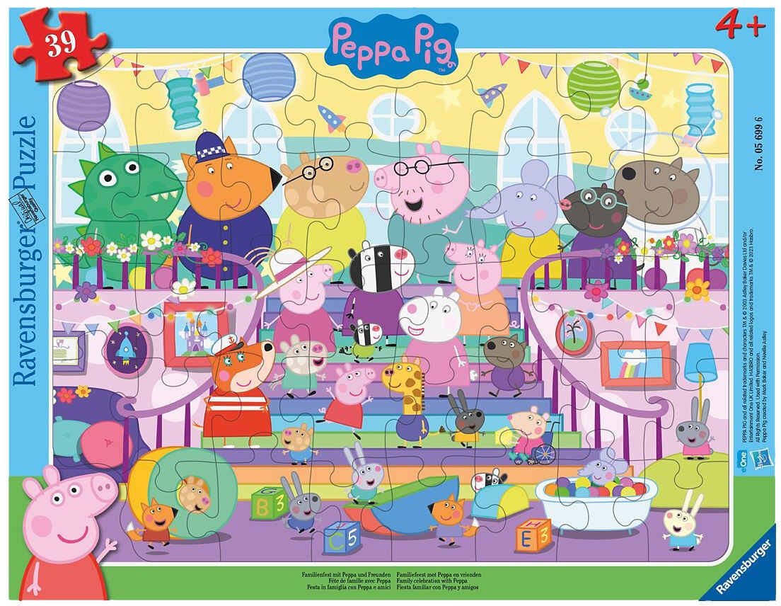 Ravensburger Peppa Wutz Rahmenpuzzle 39 Teile von Ravensburger