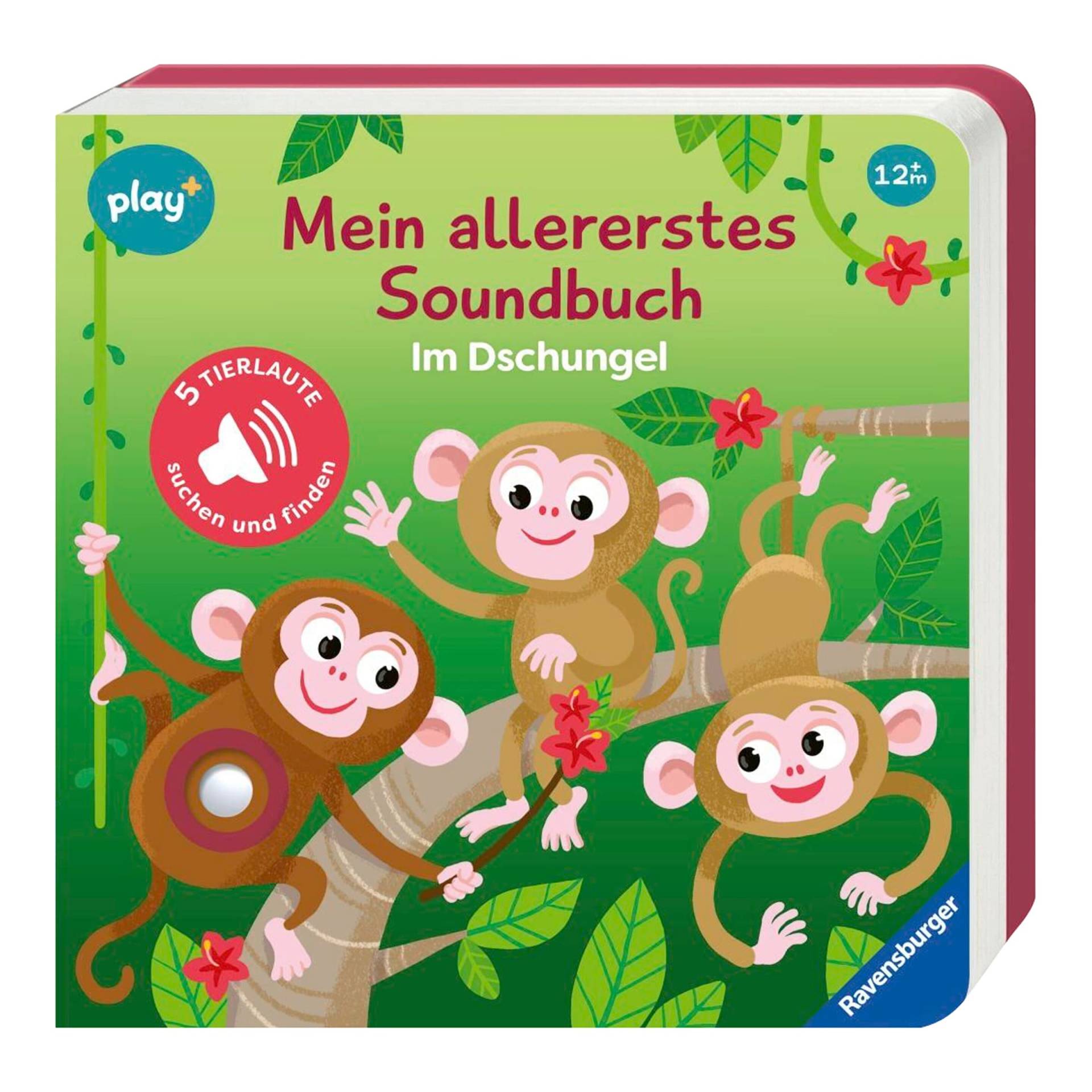 Ravensburger Play+ Mein allererstes Soundbuch Im Dschungel Ravensburger Play+ Mein allererstes Soundbuch Im Dschungel von Ravensburger