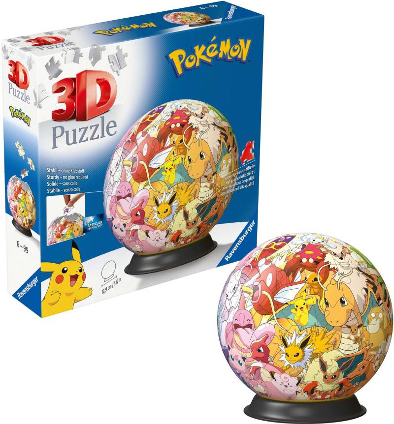 Ravensburger Pokémon 3D-Puzzle 73 Teile von Ravensburger