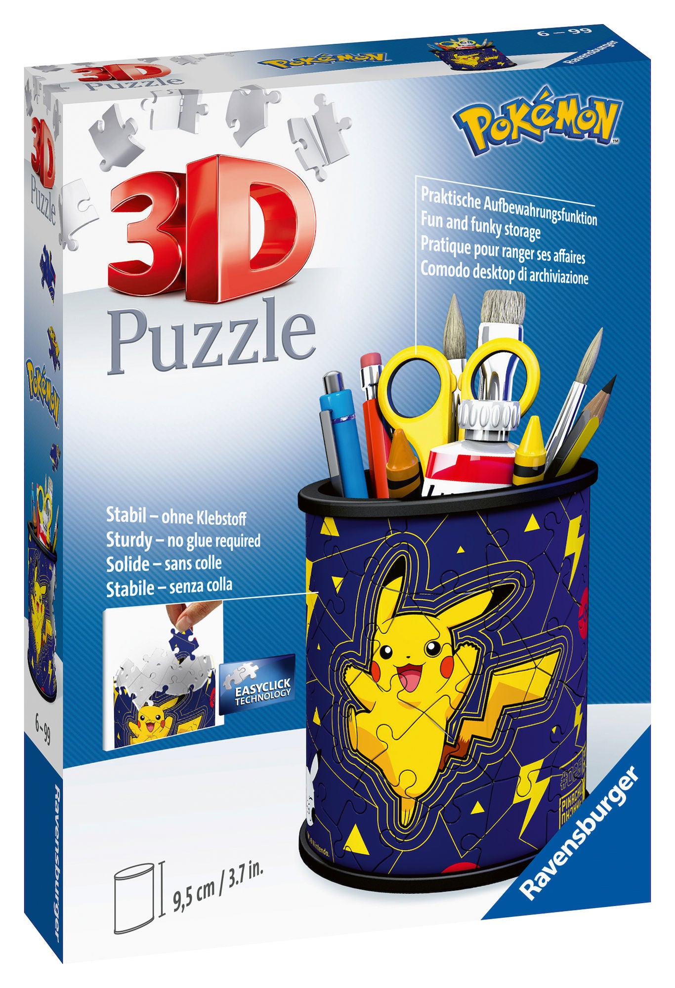 Ravensburger Pokemon 3D-Puzzle Stiftehalter, 54 Teile von Ravensburger