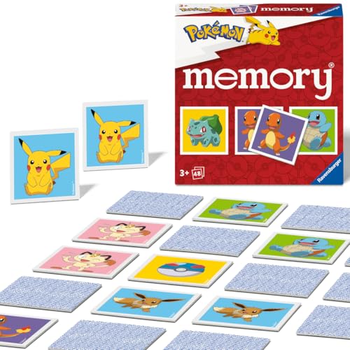 Ravensburger Pokemon Mini Memory-Spiel für Kinder ab 3 Jahren – 2 bis 6 Spieler Ravensburger Pokemon Mini Memory-Spiel für Kinder ab 3 Jahren – 2 bis 6 Spieler von Ravensburger