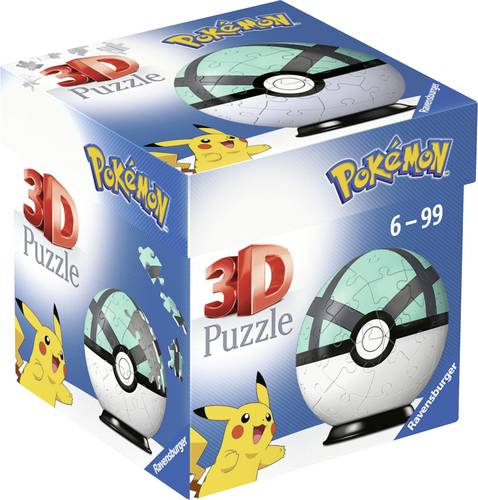 Ravensburger Pokémon Netzball 3D Puzzle 11581 von Ravensburger