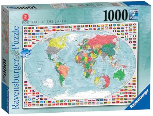 Ravensburger Portrait of The Earth Puzzle, 1000 Teile, für Erwachsene und Kinder ab 12 Jahren Ravensburger Portrait of The Earth Puzzle, 1000 Teile, für Erwachsene und Kinder ab 12 Jahren von Ravensburger