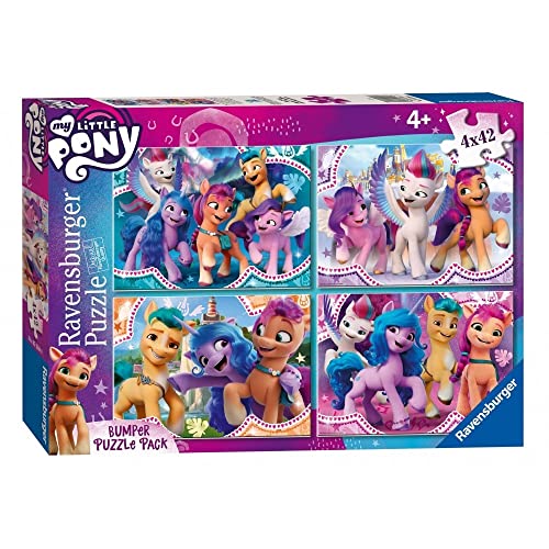 Ravensburger 05239, My Little Pony, 42 Teilen, Bumper Pack, Kinder, Empfohlenes Alter 4+, hochwertiges Puzzle, bunt, único von Ravensburger