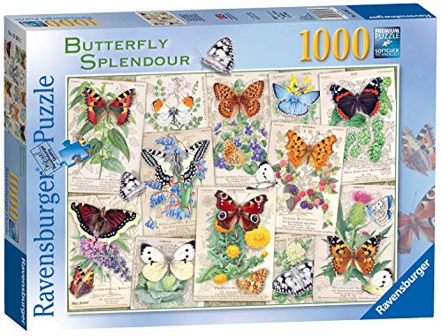 Ravensburger Puzzle „Butterfly Splendours“, Schmetterlinge, 1000 Teile von Ravensburger