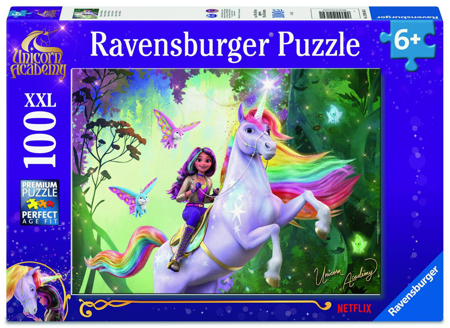 Ravensburger Puzzle 100 Teile XXL - Unicorn Academy: Sophia und Wildstar - Ravensburger Puzzle 100 Teile XXL - Unicorn Academy: Sophia und Wildstar - von Ravensburger