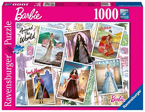 Ravensburger - Puzzle für Erwachsene – Puzzle 1000 P – Barbie um die Welt – 16502 von Ravensburger