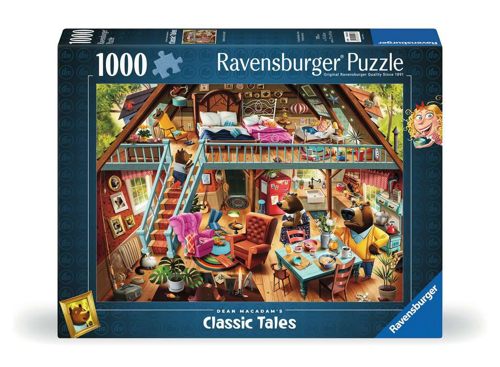 Ravensburger Puzzle 1000 Teile - Dean Mac Adam Das Märchen von Goldlöckchen - Ravensburger Puzzle 1000 Teile - Dean Mac Adam Das Märchen von Goldlöckchen - von Ravensburger
