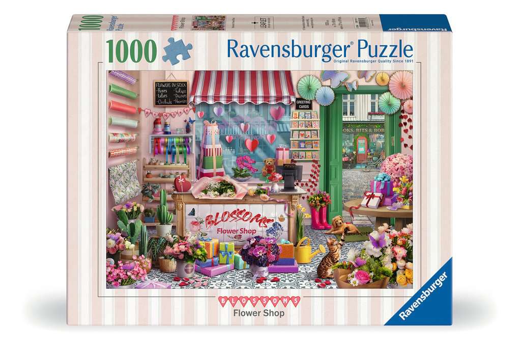 Ravensburger Puzzle 1000 Teile - Der kleine Blumenladen - Ravensburger Puzzle 1000 Teile - Der kleine Blumenladen - von Ravensburger