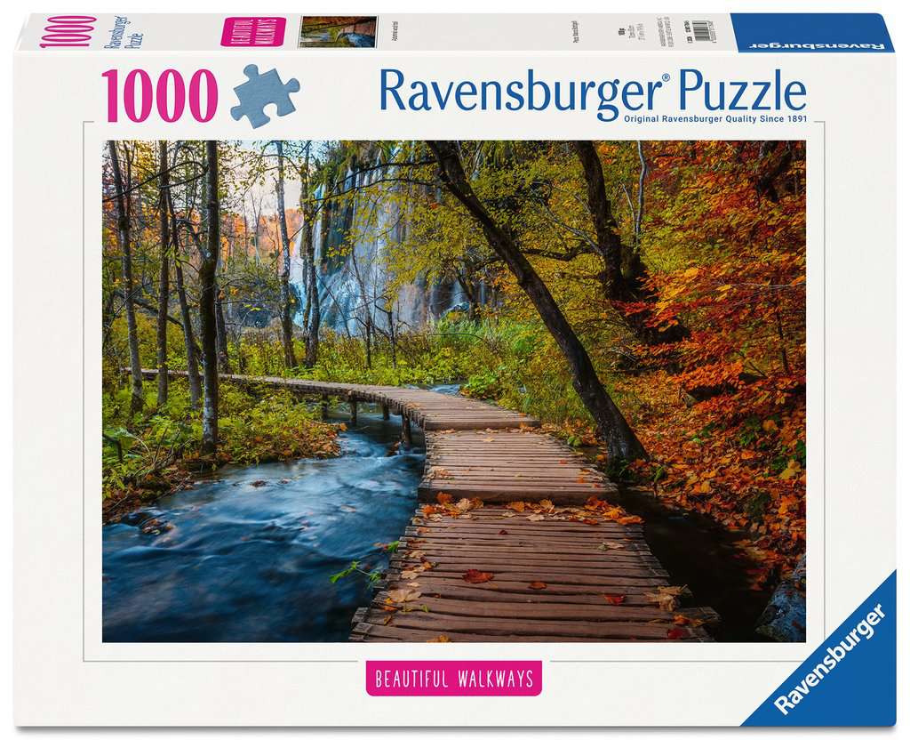 Ravensburger Puzzle 1000 Teile - Herbstlicher Waldweg - Ravensburger Puzzle 1000 Teile - Herbstlicher Waldweg - von Ravensburger