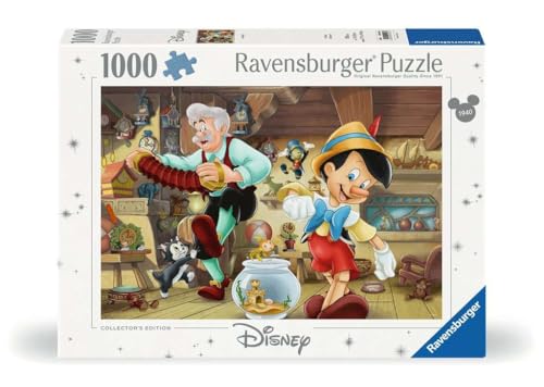 Ravensburger Puzzle 12000108 - Pinocchio - 1000 Teile Disney Puzzle für Erwachsene und Kinder ab 14 Jahren von Ravensburger