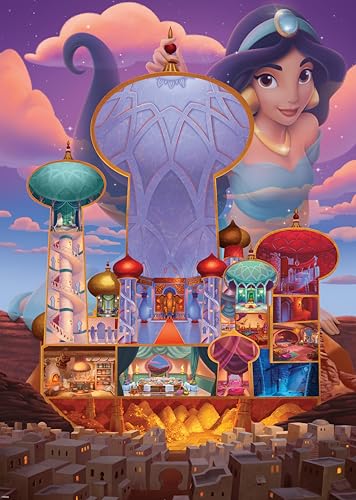 Ravensburger Puzzle 12000258 - Jasmin - 1000 Teile Puzzle für Erwachsene und Kinder ab 14 Jahren, Disney Puzzle, Disney Geschenke von Ravensburger