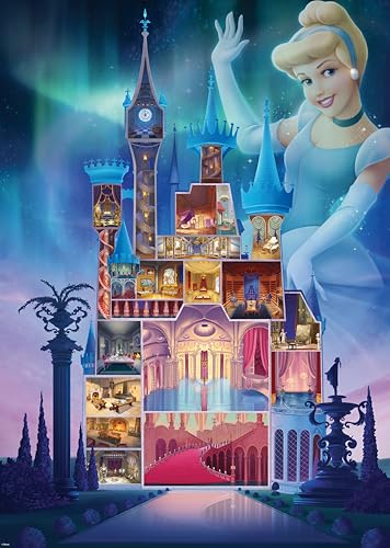 Ravensburger Puzzle 12000259 - Cinderella - 1000 Teile Puzzle für Erwachsene und Kinder ab 14 Jahren, Disney Puzzle, Disney Geschenke von Ravensburger