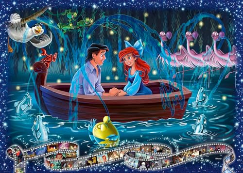 Ravensburger Puzzle 12000319 - Arielle - 1000 Teile Puzzle für Erwachsene und Kinder ab 14 Jahren, Disney Puzzle, Disney Geschenke Ravensburger Puzzle 12000319 - Arielle - 1000 Teile Puzzle für Erwachsene und Kinder ab 14 Jahren, Disney Puzzle, Disney Geschenke von Ravensburger