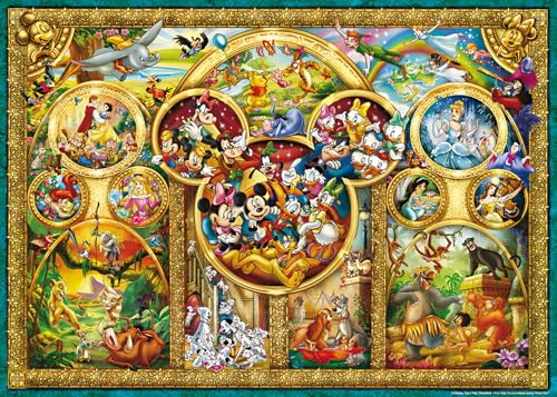 Ravensburger Puzzle 12000469 - Die schönsten Disney Themen - 1000 Teile Disney Puzzle für Erwachsene und Kinder ab 14 Jahren von Ravensburger