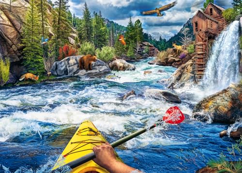 Ravensburger Puzzle 12000514 - White Water Rafting - 1000 Teile Puzzle für Erwachsene und Kinder ab 14 Jahren, von Ravensburger