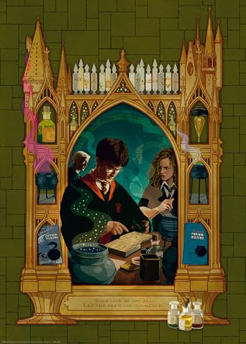 Ravensburger Puzzle 12000531 - Harry Potter und der Halbblutprinz - 1000 Teile Puzzle für Erwachsene und Kinder ab 14 Jahren Ravensburger Puzzle 12000531 - Harry Potter und der Halbblutprinz - 1000 Teile Puzzle für Erwachsene und Kinder ab 14 Jahren von Ravensburger