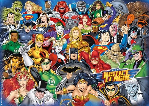 Ravensburger Puzzle 12000565 - DC Comics Challenge - 1000 Teile DC Comics Puzzle für Erwachsene und Kinder ab 14 Jahren von Ravensburger