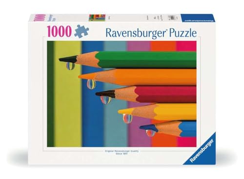 Ravensburger Puzzle 12000572 - Buntstifte - 1000 Teile Puzzle für Erwachsene und Kinder ab 14 Jahren, Geschenk für VW Bulli Fans von Ravensburger