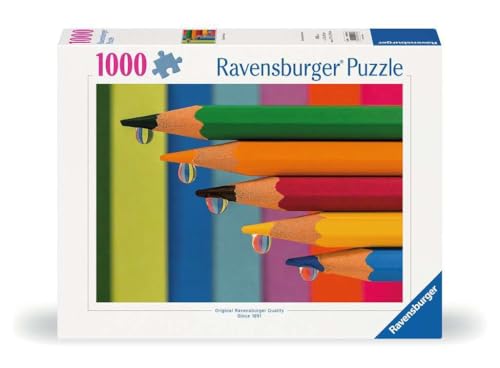 Ravensburger Puzzle 12000572 - Buntstifte - 1000 Teile Puzzle für Erwachsene und Kinder ab 14 Jahren, Geschenk für VW Bulli Fans Ravensburger Puzzle 12000572 - Buntstifte - 1000 Teile Puzzle für Erwachsene und Kinder ab 14 Jahren, Geschenk für VW Bulli Fans von Ravensburger