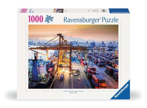 Ravensburger Puzzle 12000583 - Hafen - 1000 Teile Puzzle für Erwachsene und Kinder ab 14 Jahren, von Ravensburger