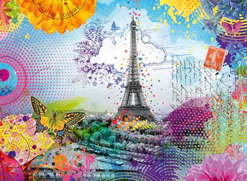 Ravensburger Puzzle 12000772 Postkarte aus Paris - 500 Teile Puzzle für Erwachsene ab 12 Jahren von Ravensburger