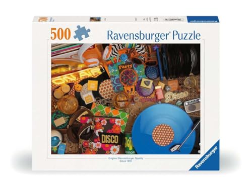 Ravensburger Puzzle 12000773 - Hallo Vinyl - 500 Teile Puzzle für Erwachsene ab 12 Jahren von Ravensburger