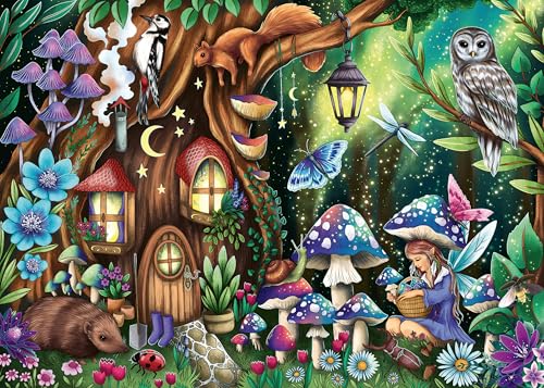 Ravensburger Puzzle 12000786 - Im Feenland - 1000 Teile Puzzle für Erwachsene und Kinder ab 14 Jahren, Fantasy-Puzzle von Ravensburger