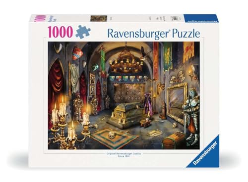 Ravensburger Puzzle 12000787 - Das Schloss des Vampirs - 1000 Teile Puzzle für Erwachsene und Kinder ab 14 Jahren, von Ravensburger