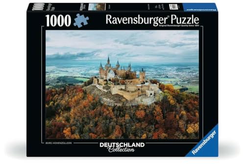 Ravensburger Puzzle 12000791 - Burg Hohenzollern - 1000 Teile Puzzle für Erwachsene und Kinder ab 14 Jahren, von Ravensburger