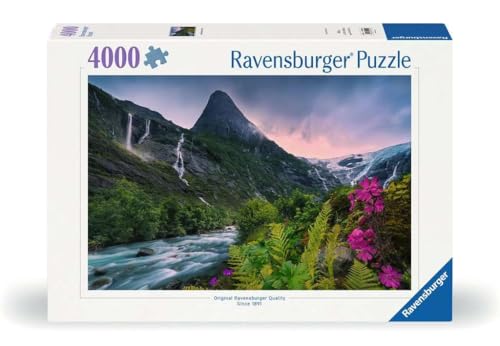 Ravensburger Puzzle 12000811 - Atemberaubende Bergstimmung - 4000 Teile Puzzle für Erwachsene und Kinder ab 14 Jahren, Puzzle mit Landschaft und Natur von Ravensburger