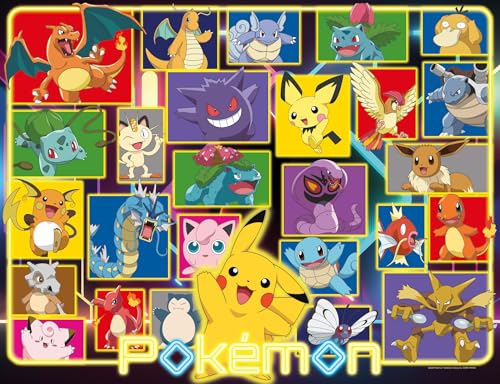 Ravensburger Puzzle 12001130 - Leuchtende Pokémon - 2000 Teile Puzzle für Erwachsene und Kinder ab 14 Jahren, Pokémon Puzzle, Pokémon Geschenke, Yellow von Ravensburger