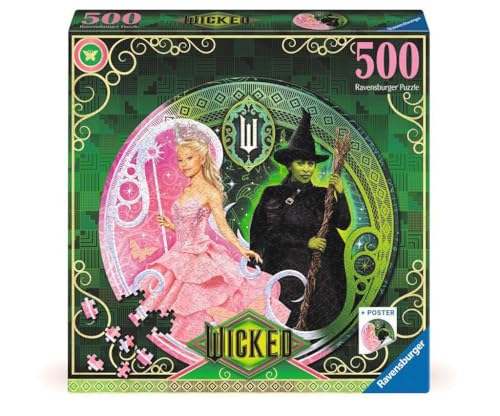 Ravensburger Puzzle 12001276 - Wicked - 500 Teile Puzzle für Erwachsene und Kinder ab 12 Jahren, Wicked Puzzle von Ravensburger