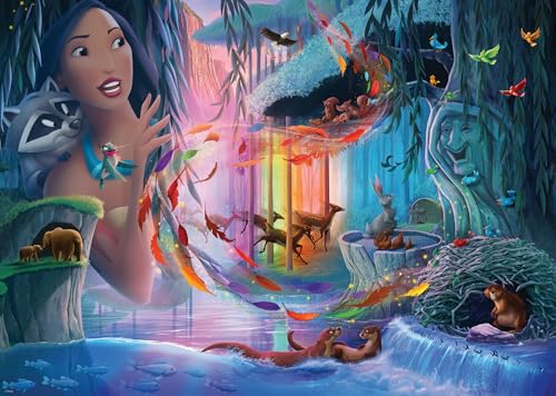 Ravensburger Puzzle 12001344 - Disney Pocahontas - Disney Castle Collection - 1000 Teile Puzzle für Erwachsene und Kinder ab 14 Jahren von Ravensburger