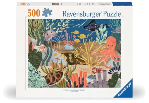 Ravensburger Puzzle 12001385 - Ocean Whimsie - 500 Teile Puzzle für Erwachsene und Kinder ab 12 Jahren Ravensburger Puzzle 12001385 - Ocean Whimsie - 500 Teile Puzzle für Erwachsene und Kinder ab 12 Jahren von Ravensburger