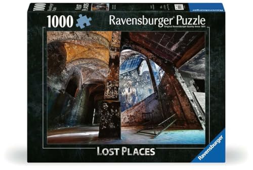 Ravensburger Puzzle Lost Places 12001393 - Alpenhaus Graffito Beelitzer Heilstätten - 1000 Teile Puzzle für Erwachsene ab 14 Jahren von Ravensburger