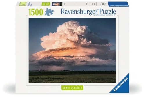 Ravensburger Puzzle 12001399 - Cumulus Epos - Power of Nature - 1500 Teile Puzzle für Erwachsene ab 14 Jahren, Natur-Puzzle von Ravensburger