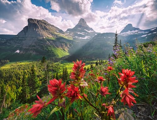 Ravensburger Puzzle 12001415 - Pristine Mountains - 2000 Teile Puzzle für Erwachsene und Kinder ab 14 Jahren von Ravensburger