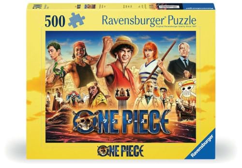 Ravensburger Puzzle 12001499 - The Adventures of The Straw Hat Pirates - 500 Teile Puzzle für Erwachsene und Kinder ab 12 Jahren von Ravensburger