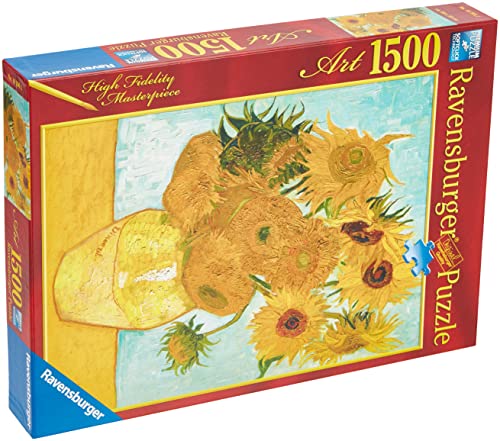 Ravensburger 16206 Los Girasoles Van Gogh Puzzle mit 1500 Teilen, gelb von Ravensburger