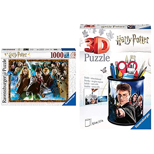 Ravensburger - Harry Potter 1000 Teile Puzzle & 3D Utensilo - 54 Teile, ab 14 Jahren von Ravensburger