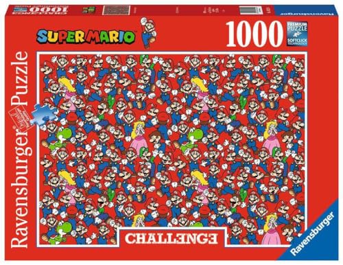 Ravensburger Puzzle 16525 - Super Mario Challenge - 1000 Teile Puzzle für Erwachsene und Kinder ab 14 Jahren, Geel von Ravensburger