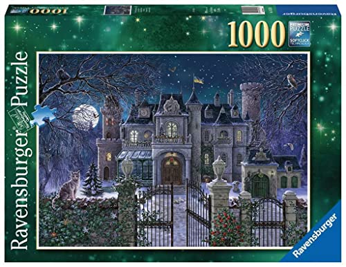 Ravensburger Puzzle 16533 - Die Weihnachtsvilla - 1000 Teile Puzzle für Erwachsene und Kinder ab 14 Jahren, Weihnachtspuzzle von Ravensburger