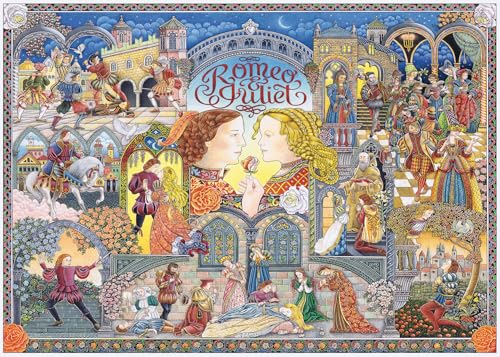 Ravensburger Romeo und Julia, 1000-teiliges Puzzle für Erwachsene und Kinder ab 12 Jahren von Ravensburger